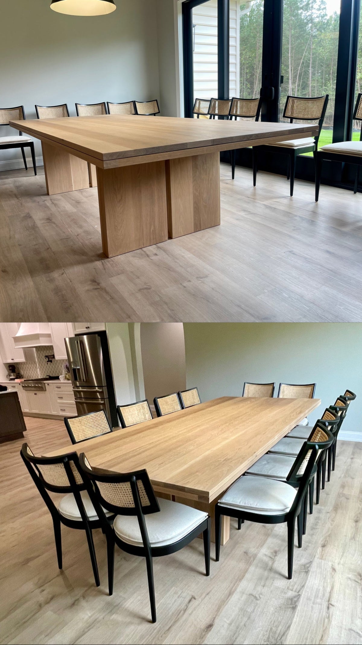 Tate White Oak Table - inspired by Studio McGee Antoni - White Oak Dining Table