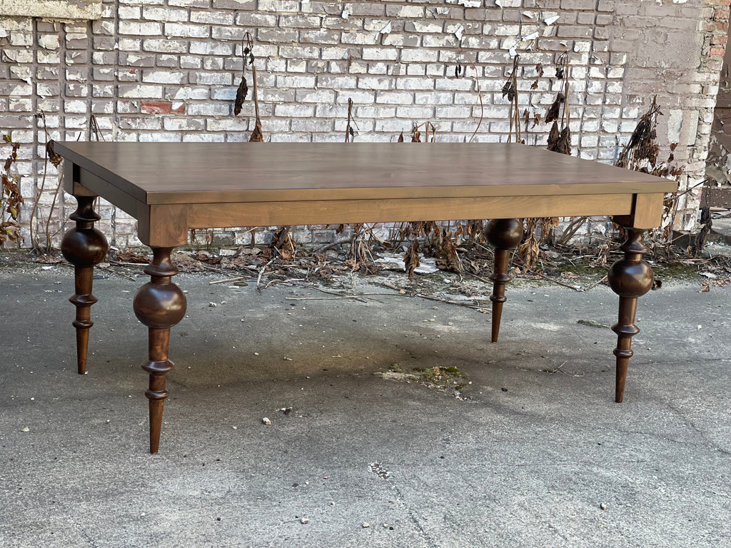 Zgallerie Daphne inspired Turned Leg Dining Table